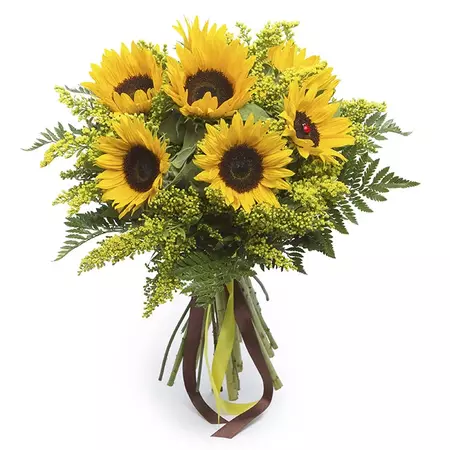 Bunch of Sun Flower | Hand Bouquet | BTF.ae