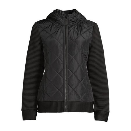 Time and Tru Women's Quilted Ottoman Jacket - Walmart.com