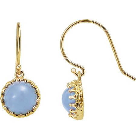 periwinkle blue earrings