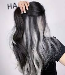 black and white hair color ideas - Google Search