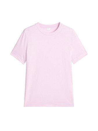 Crew-Neck T-shirt - Pink - Tops - ARKET GB