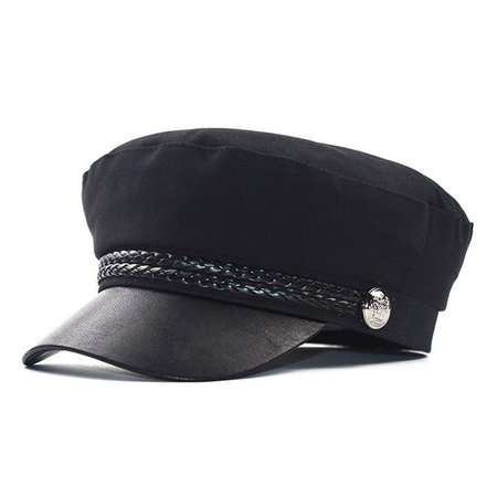 Black Cadet Hat