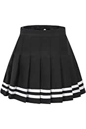 White Rabbit Checker Black White Skirt