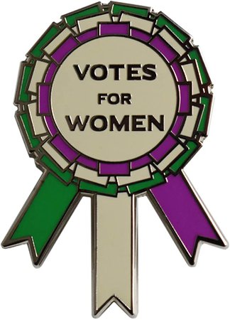 Amazon.com: Votes for Women Pin Ribbon Purple and Green: Clothing