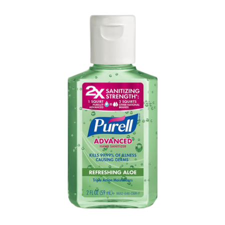 PURELL Advanced Instant Hand Sanitizer with Aloe - 2 oz Sque
