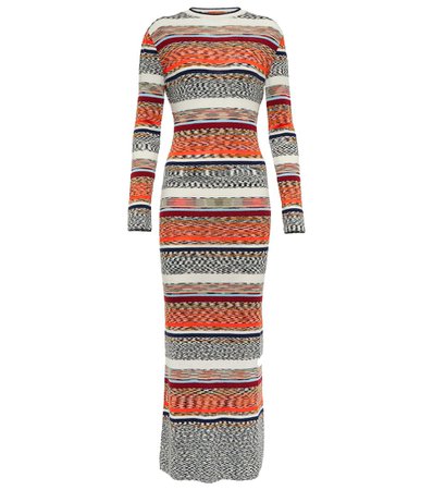 Missoni - Space-dyed wool-blend sweater dress | Mytheresa