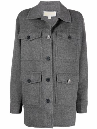 Michael Michael Kors single-breasted wool coat - FARFETCH