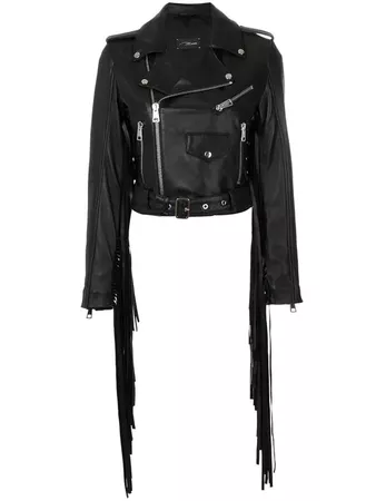 Manokhi fringed cropped jacket £1,007 - Shop Online - Fast Global Shipping, Price