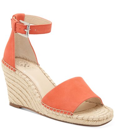 Vince Camuto Women's Maaza Wedge Sandals & Reviews - Sandals & Flip Flops - Shoes - Macy's peach