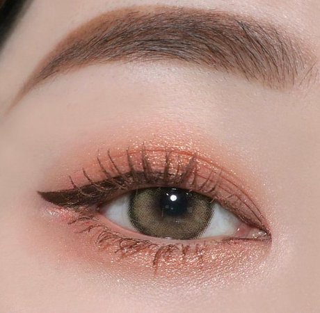 shimmer and sparkle copper eyeshadow