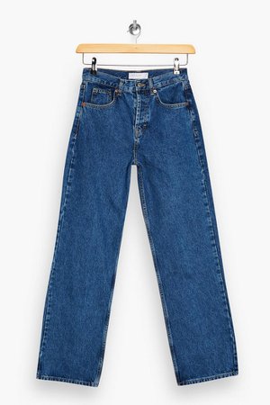 PETITE Mid Stone Jeans | Topshop