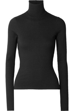 The Range | Alloy ribbed stretch-knit turtleneck sweater | NET-A-PORTER.COM