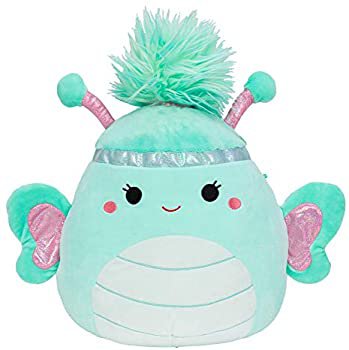 Amazon.com: Squishmallow Kellytoy 2020 Squish-DOOS 8" Reina The Butterfly Plush Toy : Toys & Games