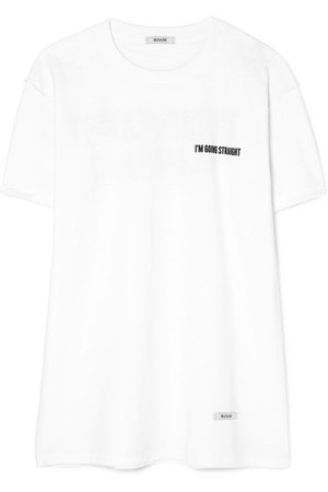BLOUSE | Printed cotton-jersey T-shirt | NET-A-PORTER.COM