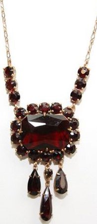 vintage burgundy earrings and necklaces - Google Search