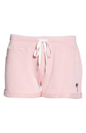 PJ Salvage Tie Waist Shorts pink