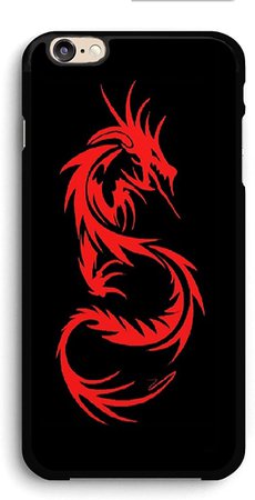 Black & Red Dragon Phone Case