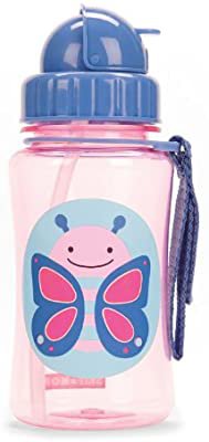Amazon.com : Skip Hop Toddler Sippy Cup Transition Bottle: Dishwasher-Safe Water Bottle with Flip Top Lid, Dino : Baby Bottles : Baby