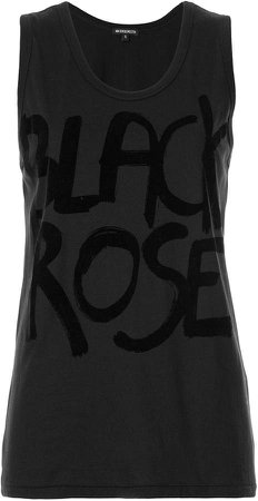 Black Rose tank top