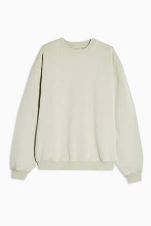 Stonewash Sweatshirt | Topshop mint