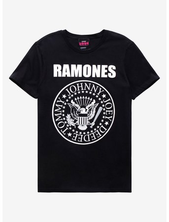 *clipped by @luci-her* Ramones Seal T-Shirt