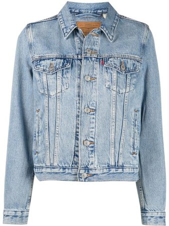 Shop blue Levi's classic denim jacket with Express Delivery - Farfetch