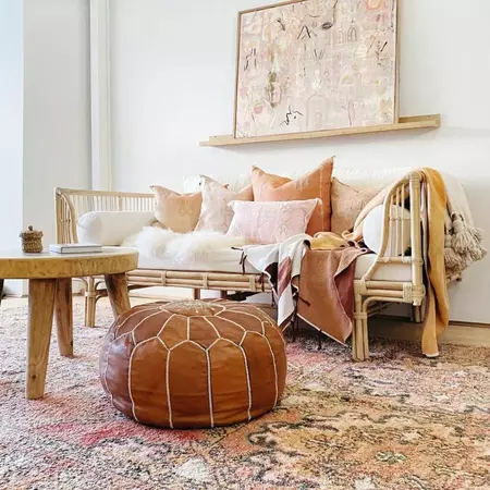 20 Best Boho Living Room Ideas for 2023 | Displate Blog