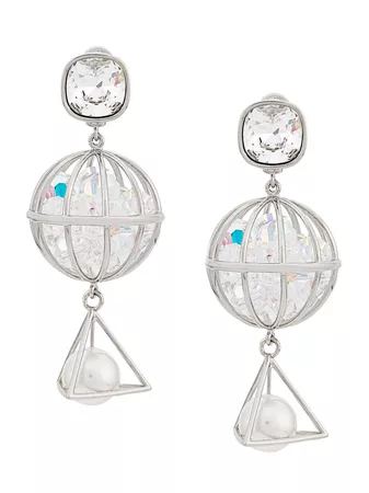 Atelier SwarovskiNostalgia drop earrings by Mary Katrantzou Nostalgia drop earrings by Mary Katrantzou £450 - Shop Online - Fast Global Shipping, Price