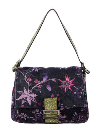 Fendi Denim Mama Forever Bag - Handbags - FEN99876 | The RealReal