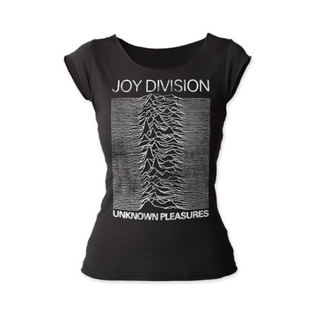 Joy Division Unknown Pleasures Scoop Neck T-Shirt - Secret Oktober
