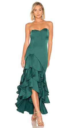 NBD Omar Gown in Emerald | REVOLVE