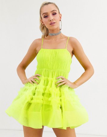 Neon dress