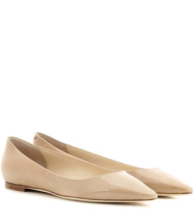 Romy patent leather ballet flats