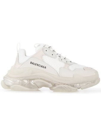 Balenciaga Triple S clear sole snekaers $995 - Buy Online SS19 - Quick Shipping, Price