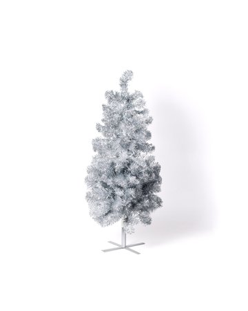 Coton Colors 3' Silver Tinsel Tree