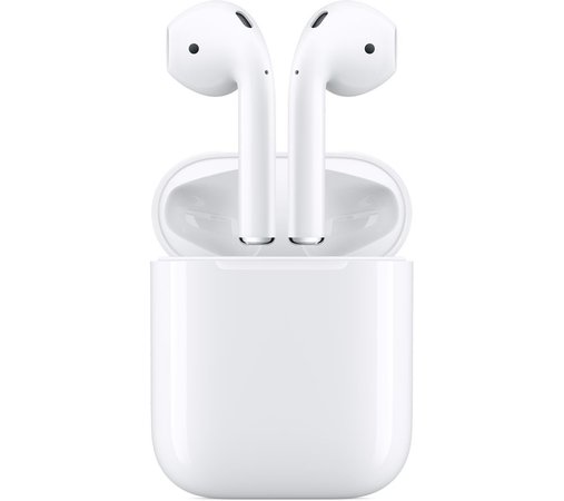 Buy APPLE AirPods with Charging Case (2nd generation) - White | Free Delivery | Currys