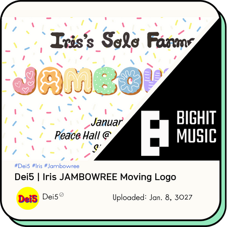 Dei5 Iris Jambowree | Moving Logo