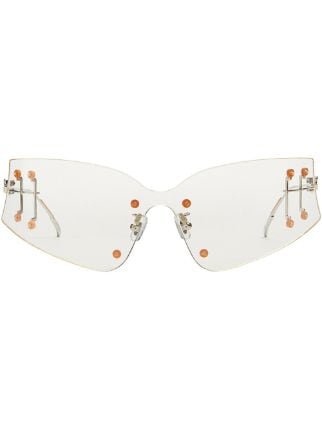 Shop Gentle Monster B.B.A 02(C) rimless sunglasses with Express Delivery - FARFETCH