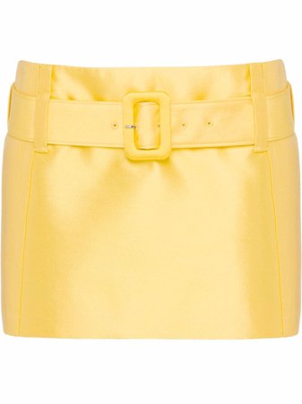 Prada belted mini skirt - FARFETCH