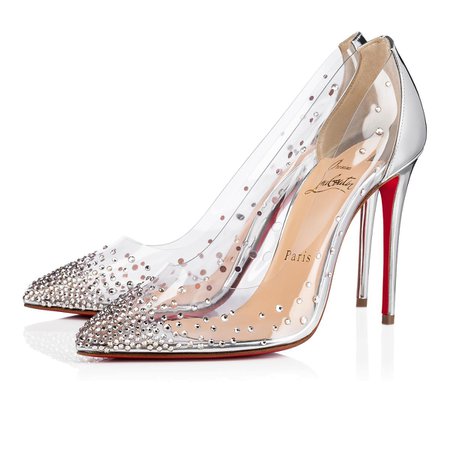 Degrastrass 100 Silver Specchio - Women Shoes - Christian Louboutin