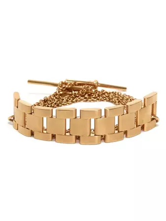 Victoria Beckham Chain Wrap T-bar Necklace - Farfetch
