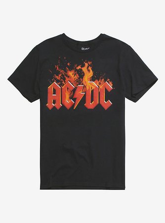 AC/DC Flame Logo T-Shirt