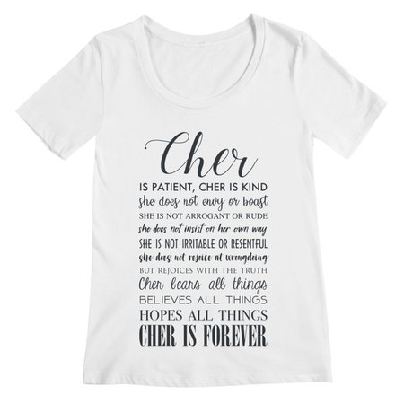 Cher is patient, Cher is kind | MovieBitches's Shop