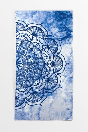 Cupshe - Blue Mandala Beach Towel