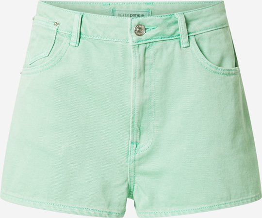 Mint green shorts