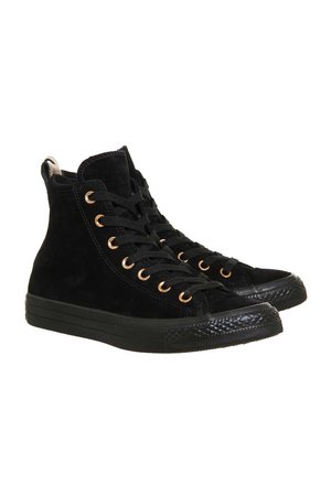 **Converse All Star Hi Leather Trainers - Trainers - Shoes - Topshop
