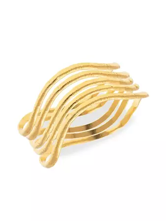 Shop Sylvia Toledano Flow 22K Gold-Plated Bracelet Set | Saks Fifth Avenue