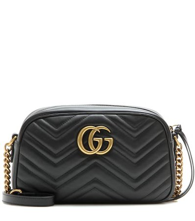 GG Marmont Small leather shoulder bag