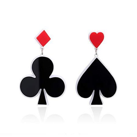 Playing Card Suit Earrings 2