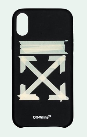 OFF-WHITE | TAPE ARROWS IPHONE XS CASE, £70